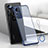 Cover Crystal Trasparente Rigida Cover H04 per Xiaomi Mi 12 5G Blu