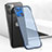 Cover Crystal Trasparente Rigida Cover H05 per Apple iPhone 15 Blu
