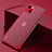 Cover Crystal Trasparente Rigida Cover H06 per Apple iPhone 14 Plus Rosso