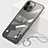 Cover Crystal Trasparente Rigida Cover H09 per Apple iPhone 13 Pro Max Nero