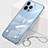 Cover Crystal Trasparente Rigida Cover H09 per Apple iPhone 15 Pro