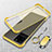 Cover Crystal Trasparente Rigida Cover JS1 per Samsung Galaxy S20 Ultra 5G Giallo