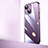 Cover Crystal Trasparente Rigida Cover QC2 per Apple iPhone 14 Plus Viola