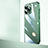 Cover Crystal Trasparente Rigida Cover QC2 per Apple iPhone 14 Pro Verde