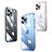 Cover Crystal Trasparente Rigida Cover QC2 per Apple iPhone 15