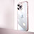 Cover Crystal Trasparente Rigida Cover QC2 per Apple iPhone 15 Pro Max Oro Rosa
