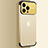 Cover Crystal Trasparente Rigida Cover QC3 per Apple iPhone 13 Pro Oro