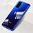 Cover Crystal Trasparente Rigida Cover S01 per Huawei Honor V30 5G Blu