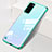 Cover Crystal Trasparente Rigida Cover S01 per Huawei Honor V30 5G Verde