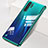 Cover Crystal Trasparente Rigida Cover S01 per Huawei P30 Pro New Edition Verde