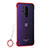 Cover Crystal Trasparente Rigida Cover S01 per OnePlus 8 Pro Rosso