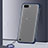 Cover Crystal Trasparente Rigida Cover S01 per Oppo K1 Blu