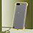 Cover Crystal Trasparente Rigida Cover S01 per Oppo K1 Giallo