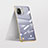 Cover Crystal Trasparente Rigida Cover S02 per Xiaomi Mi 11 Lite 5G Oro