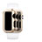 Cover Lusso Alluminio Laterale C01 per Apple iWatch 38mm Oro