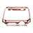 Cover Lusso Alluminio Laterale per Apple iWatch 38mm Rosa