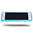 Cover Lusso Laterale Alluminio per Apple iPhone 6 Cielo Blu