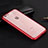 Cover Lusso Laterale Alluminio per Apple iPhone 6S Rosso