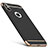 Cover Lusso Metallo Laterale e Plastica C01 per Apple iPhone Xs Nero