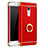 Cover Lusso Metallo Laterale e Plastica con Anello Supporto per Xiaomi Redmi Note 4X Rosso