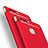 Cover Lusso Metallo Laterale e Plastica per Huawei P9 Rosso