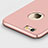 Cover Plastica Rigida Opaca con Foro e Anello Supporto per Apple iPhone 6 Rosa