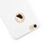 Cover Plastica Rigida Opaca con Foro per Apple iPhone 6S Plus Bianco