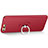 Cover Plastica Rigida Opaca M02 per Huawei Honor 9 Rosso