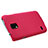 Cover Plastica Rigida Opaca M02 per Samsung Galaxy S5 Duos Plus Rosso