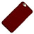 Cover Plastica Rigida Opaca per Apple iPhone 6 Plus Rosso Rosa