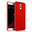 Cover Plastica Rigida Opaca per Samsung Galaxy C8 C710F Rosso