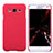 Cover Plastica Rigida Opaca per Samsung Galaxy E5 SM-E500F E500H Rosso