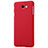 Cover Plastica Rigida Opaca per Samsung Galaxy On7 (2016) G6100 Rosso