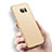 Cover Plastica Rigida Opaca per Samsung Galaxy S7 Edge G935F Oro