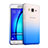 Cover Plastica Trasparente Rigida Sfumato per Samsung Galaxy On5 G550FY Blu