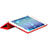 Cover Portafoglio In Pelle con Supporto L01 per Apple New iPad 9.7 (2017) Rosso