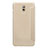 Cover Portafoglio In Pelle con Supporto L01 per Samsung Galaxy C8 C710F Oro