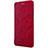 Cover Portafoglio In Pelle con Supporto L01 per Xiaomi Mi 6 Rosso