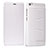 Cover Portafoglio In Pelle con Supporto L01 per Xiaomi Mi Note Bianco