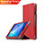 Cover Portafoglio In Pelle con Supporto L02 per Huawei MediaPad T3 8.0 KOB-W09 KOB-L09 Rosso