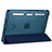 Cover Portafoglio In Pelle con Supporto L05 per Apple iPad Mini 2 Blu