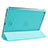 Cover Portafoglio In Pelle con Supporto per Apple iPad Air Cielo Blu