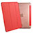 Cover Portafoglio In Pelle con Supporto per Apple iPad Air Rosso