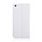 Cover Portafoglio In Pelle con Supporto per Apple iPhone 5 Bianco