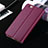 Cover Portafoglio In Pelle con Supporto per Apple iPhone 6S Plus Viola