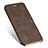 Cover Portafoglio In Pelle con Supporto per Apple iPhone 7 Marrone