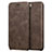 Cover Portafoglio In Pelle con Supporto per Apple iPhone 8 Marrone