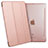 Cover Portafoglio In Pelle con Supporto per Apple New iPad Pro 9.7 (2017) Oro Rosa