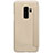 Cover Portafoglio In Pelle con Supporto per Samsung Galaxy S9 Plus Oro