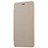 Cover Portafoglio In Pelle con Supporto per Xiaomi Redmi 3 High Edition Oro